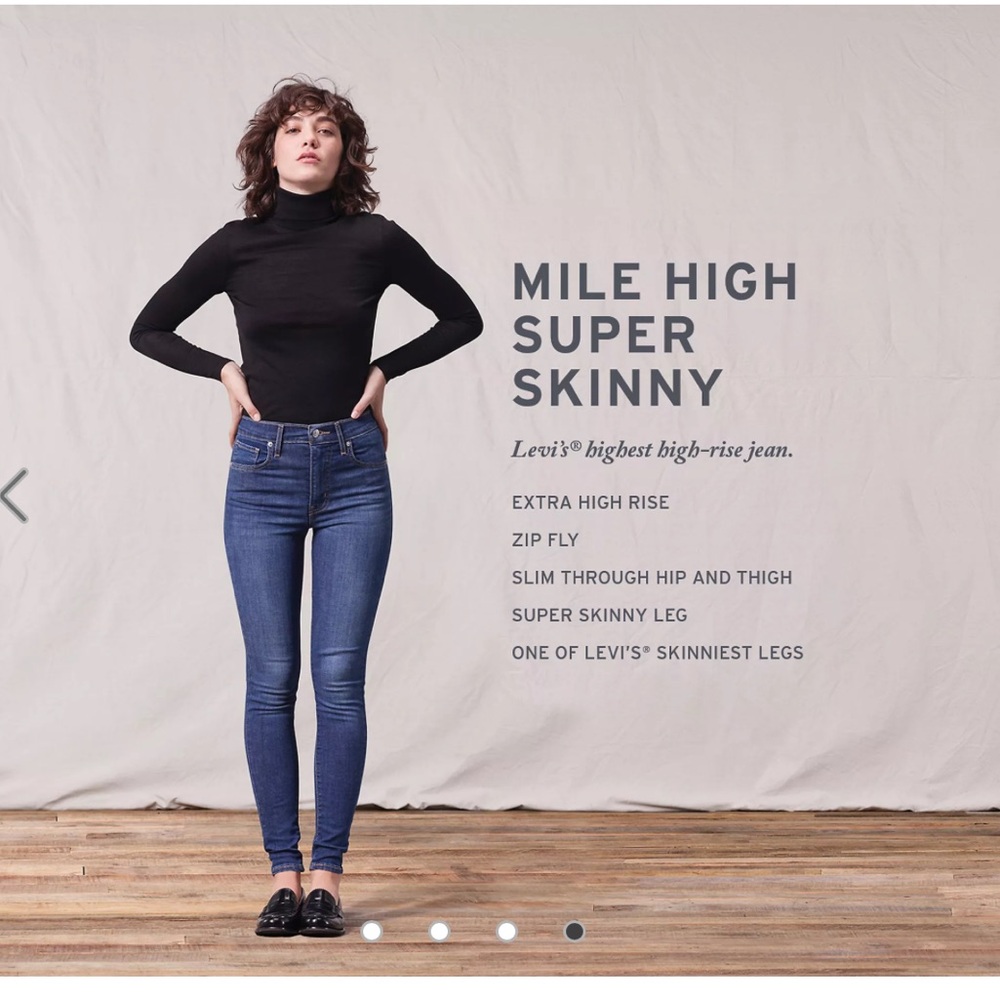 Levi Strauss Mile High Super Skinny